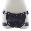 Male Leather Bondage Chastity Pants