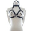 Leather Bondage Mouth ball+Nipple Clip+Sex Flirt Lingerie