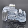 Standard Clear Resin Male Chastity Cage - Includes 4 Rings ZA358-C