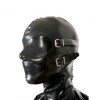 Latex Removable Eye Mask Mouth Plug Head Cover