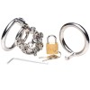 Stainless Steel Nut Welded Chastity Cage