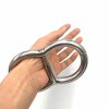 Stainless steel 8-shaped handcuffs