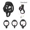 Hook cage chastity lock Standard Black/Pink ZA583