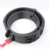 FDM 3D printed slut collar Black 14cm