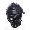Large Breathable Hole Pu-Leather Hood ZB013