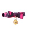 Thermochromic PU Leather Bow Collar SMC065