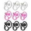 3D printed inverted men‘s chastity lock Pink / Black / White ZC261