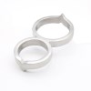 Stainless steel double ring scrotal restraint ring ZA367