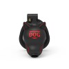 Dog head chastity cage DOG LOGO white/black