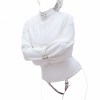 ASL White PU Leather Adjustable Restraint Straitjacket