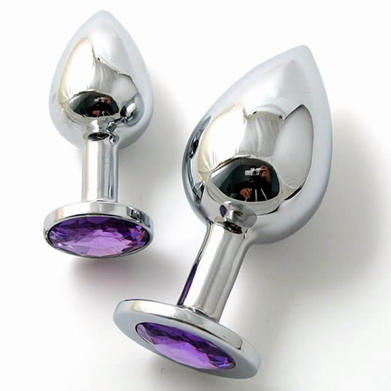 Jeweled butt plug and penis jewelry