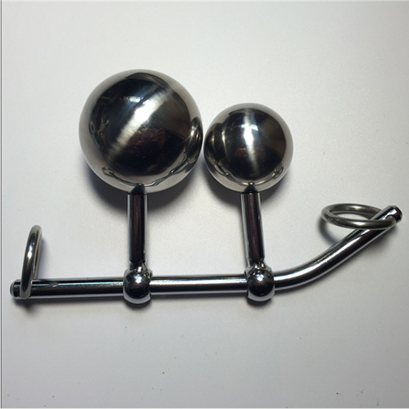 Стринги с двумя шарами купить со скидкой в секс шопе  Фетиш и BDSM  Анальный крюк